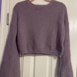 Purple sweater